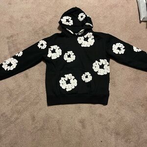 Denim tears hoodie black
